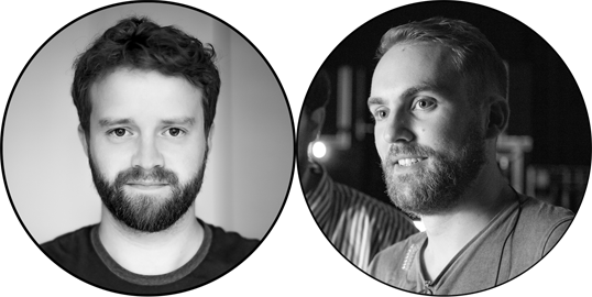 Porträts von Björn Lingner (links) und David Rankenhohn (rechts)
